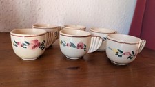 Lot Of 6 Small Antique Ceramic Cups