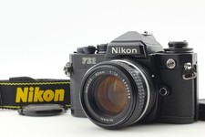 [MINT] Honeycomb Nikon FE2 35mm Film Camera black Ai-S 50mm f1.4 Lens From JAPAN
