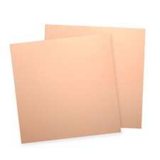2 pièces feuille cuivre 4"x4"