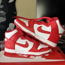 Size 10 - Nike Dunk High Championship Red