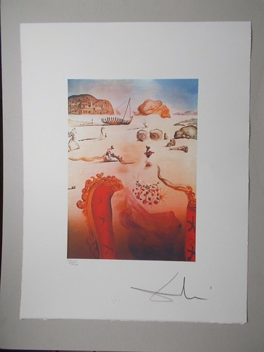 Lithographie salvador dali - , lithographie,