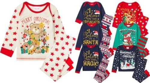 Enfants noël pyjamas - enfants, bébés