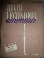 1100 Revue Technique Fiat