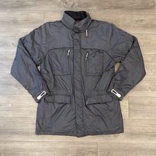 ZEGNA SPORT  Ermenegildo Lightshell Jacket Windbreaker Zip/button Coated Mens XL