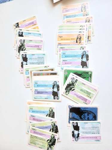 Lot cartes hannah - de,