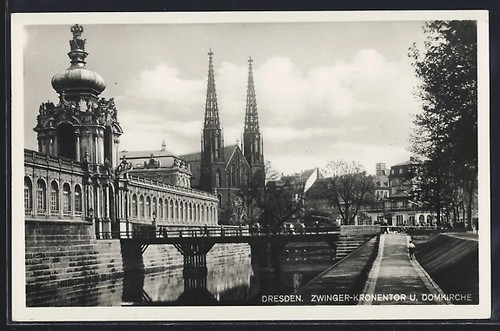 Carte postale dresde chenil - carte,