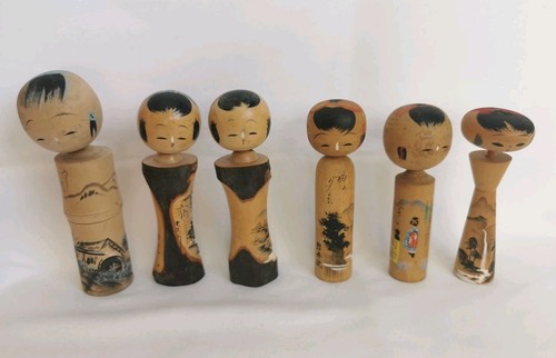 Kokeshi lot poupées - 6,