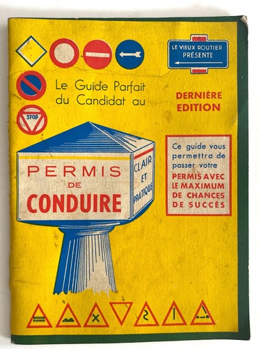 Ancien code route - ancien, permis