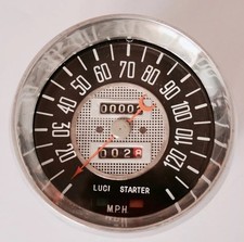 compteur de vitesse Ghia 1500 GT Fiat 1500 GT révisé SPEEDOMETER tachimetro