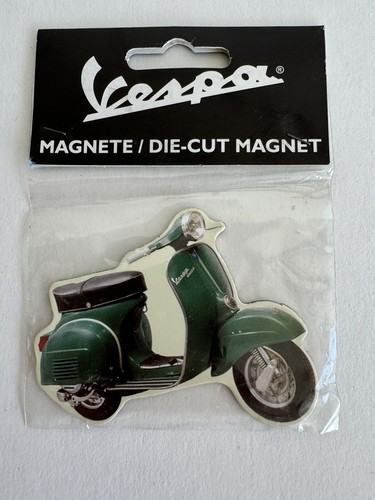 Vespa oem die cut magnet - vespa,