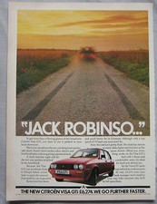 1985 Citroen Visa GTi Original advert