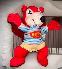 Peluche doudou écureuil rouge