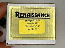 Porsche 935 Martini #40 LM 1976 4th place 1/43 Renaissance Integral 054