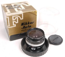 Nikon 28mm F3.5 AI'd Nikkor Lens - Nice
