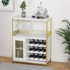 Cabinet de bar en bois Rack de