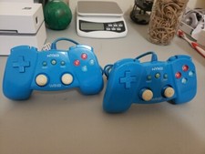 Set Of 2 Nyko Wing Teal Wii Classic  Controllers Hard To Find!!