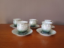 5 Tasses à café & sous