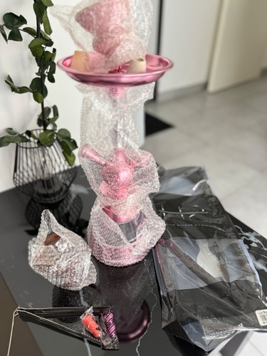 Chicha rose complète - , avec