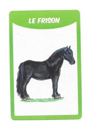 Carte races chevaux le - 50, de