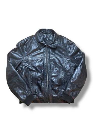 Veste cuir redskins noire - veste,