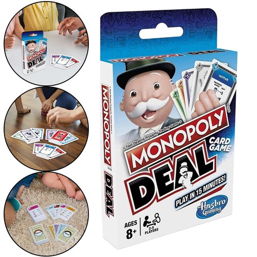 Jeu cartes monopoly papier - de,