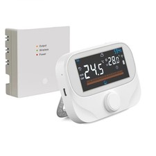 Thermostat de chaudière RF fonction antigel matériau ignifuge pour maison inte