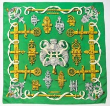 Authentique Foulard Hermès "