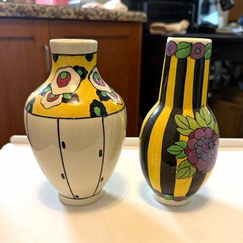 Rare pair art deco boch - pair, of