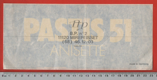 Pastis anisette - 51,