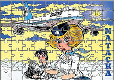 Puzzle Natacha Hotesse de