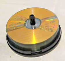 19 NEW MAXELL CD-R MUSIC 80 MIN/700 MB OPEN CASE