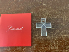Baccarat Crystal Cross Necklace