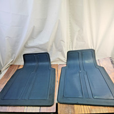 Vintage AMC F3678960 FSJ Cherokee Chief Wagoneer Blue Textured Rubber Floor Mats
