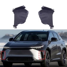 Pair Front Bumper Fog Lamp Light Air Inlet Trim Cover For Toyota BZ4X 2023-2025