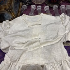 Antique Damask Baby Child Dress