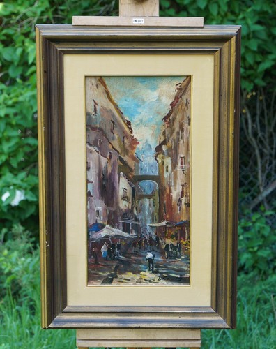 Scène rue italienne - de,