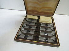 12 Door Glass Knife Box Dog Poodle 