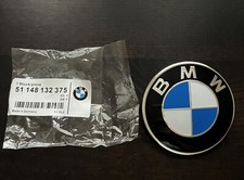 2 x BMW Bonnet Badge 82mm Fits 1 3 5 6 X Z M E92 E81 E60 M3 51148132375