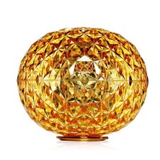 Kartell x Design Tokujin Yoshioka PLANET FLOOR Lamp Yellow Diameter 12.2 in