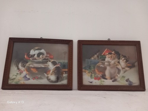 Lot chromolithographies - de, 2