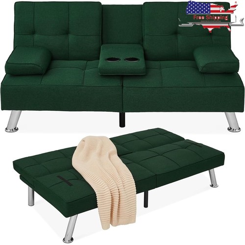 Convertible futon sofa bed - bed, w/