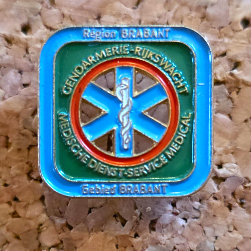 Vintage pin rijkswacht - vintage,