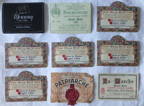 Lot etiquettes anciennes - 47,