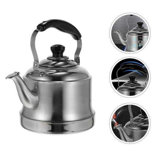 Théière inox sifflante - théière,