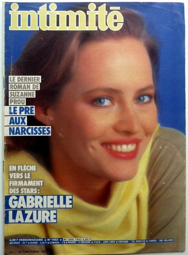Mag intimite 1983 gabrielle - mag,