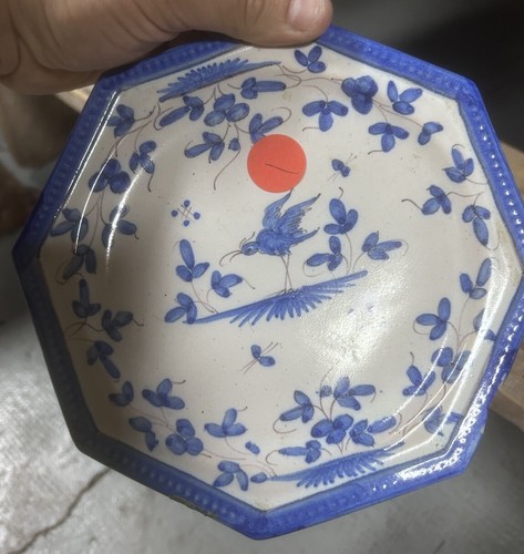 Assiette faïence régionale - faïence,