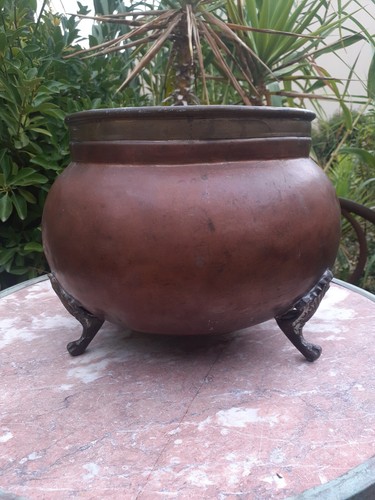 Ancien cache pot jardiniere - cache,