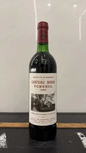 Château nénin 1985 - 1985, pomerol