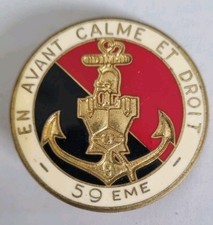 insignia 59° COMPAGNIE DU GÉNIE DE LA 9°DIMA / DRAGO PARIS / ANGERS