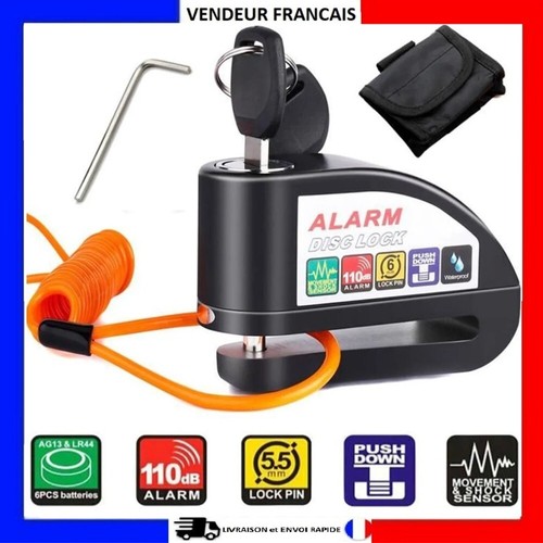 Antivol moto bloque disque - antivol,